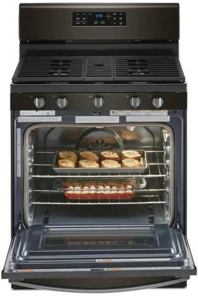30" Whirlpool 5.0 Cu. Ft. Freestanding Gas Range With Fan Convection Oven - WFG535S0JV