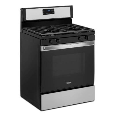 30" Whirlpool 5.0 Cu. Ft. Gas Range With SpeedHeat Burner - WFG515S0JS