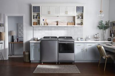 27" Whirlpool 7.4 Cu. Ft. Smart Top Load Gas Dryer - WGD7120HC