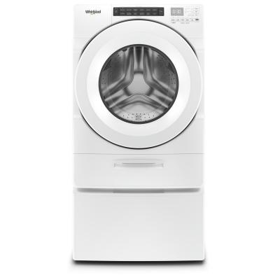 27" Whirlpool 5.2 Cu. Ft. I.E.C. Closet Depth Front Load Washer - WFW5620HW