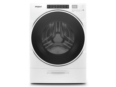 27" Whirlpool 5.2 Cu.Ft. I.E.C. Closet Depth Front Load Washer - WFW6620HW