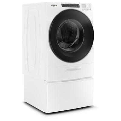 27" Whirlpool 5.2 Cu.Ft. I.E.C. Closet Depth Front Load Washer - WFW6620HW