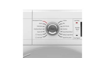 24" Bosch 500 Series Heat Pump Dryer, Home Connect, Energy Star Most Efficient - WTW87NH1UC