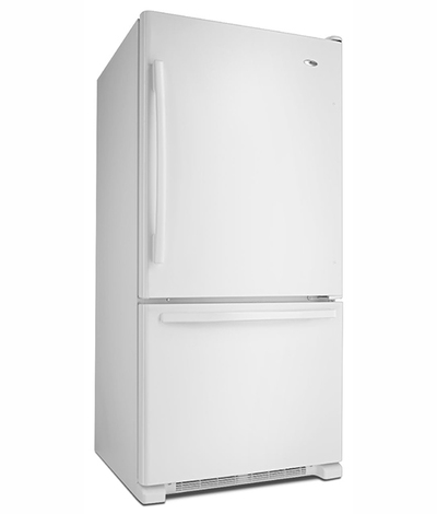 33" Amana 22 cu. ft. Bottom-Freezer Refrigerator  - ABB2224BRW 