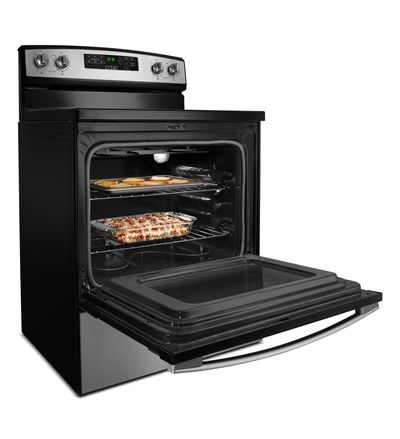 30" Amana Electric Range with Self-Clean Option - YAER6603SFS