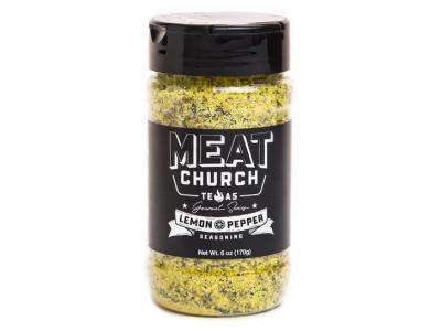 Meat Church 6 Oz Gourmet Lemon Pepper Seasoning - GOURMET LEMON PEPPER