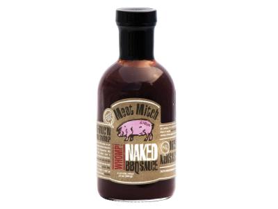 Meat Mitch 21 Oz Whomp Naked BBQ Sauce - Whomp Naked 21 Oz