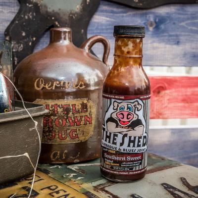 The Shed 15.2 Oz Single Bottle Original Southern Sweet Sauce - Original Southern Sweet