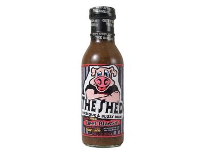 The Shed 14 Oz Beef Blaster Marinade Sauce - Beef Blaster Marinade