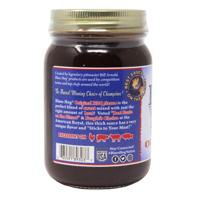 Blues Hog Original Thick, Gourmet Bbq Sauce  - Original 20 Oz