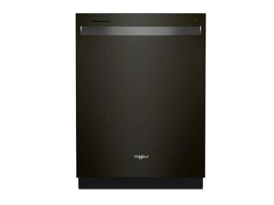 24" Whirlpool Built-In Undercounter Dishwasher in Black Stainless Steel - WDT750SAKV