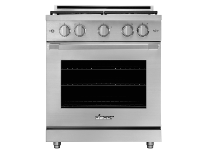 30" Dacor Professional Series Gas Range in Stainless Steel - HGR30PS/NG