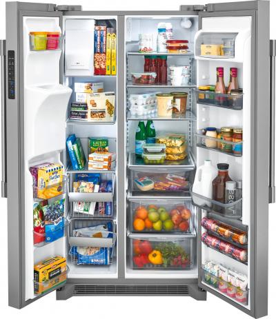 36" Frigidaire Professional 22.0 Cu. Ft. Counter-Depth Side-by-Side Refrigerator - FPSC2278UF