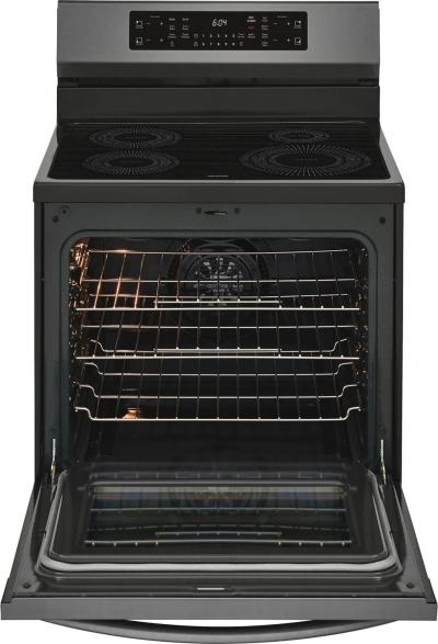 30" Frigidaire Gallery 5.4 Cu. Ft. Freestanding Induction Range With Air Fry In Black Stainless Steel - GCRI305CAD