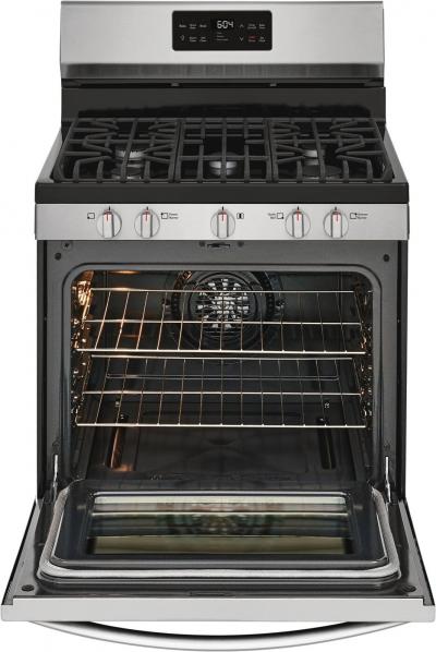 30" Frigidaire Gallery Freestanding Gas Range With Steam Clean - GCRG3038AF