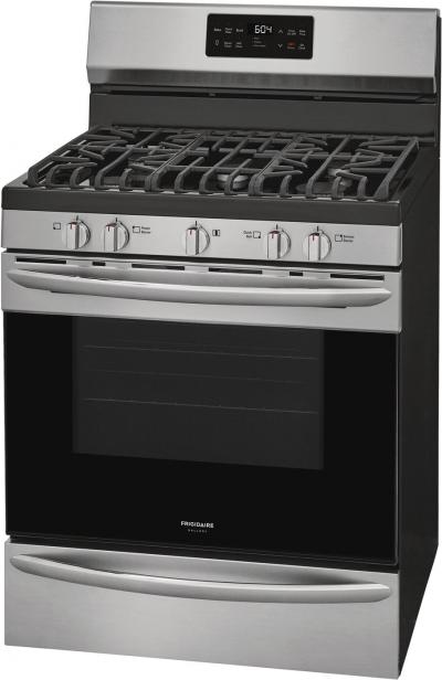30" Frigidaire Gallery Freestanding Gas Range With Steam Clean - GCRG3038AF