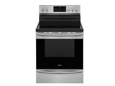 30" Frigidaire Gallery 5.7 Cu. Ft. Freestanding Electric Range With Air Fry In Stainless Steel - GCRE306CAF