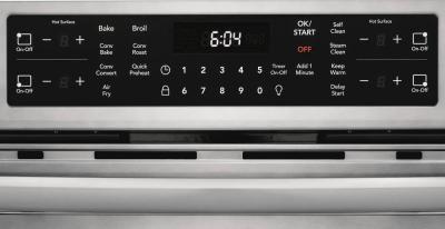 30" Frigidaire Gallery 5.4 Cu. Ft. Front Control Induction Range With Air Fry - CGIH3047VF