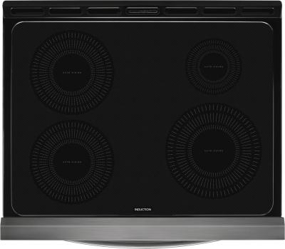 30" Frigidaire Gallery 5.4 Cu. Ft. Front Control Induction Range With Air Fry - CGIH3047VD