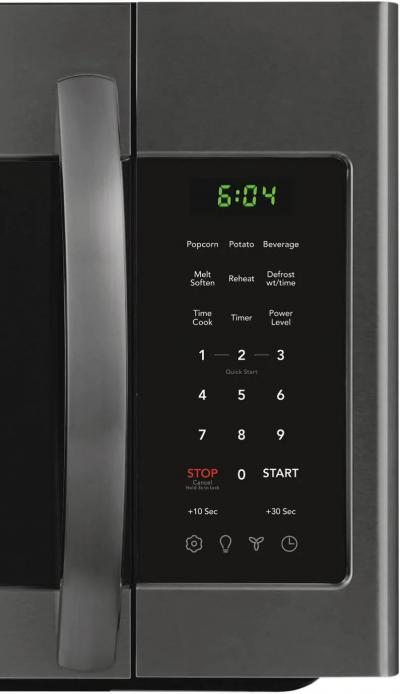 30" Frigidaire 1.8 Cu. Ft. Over the Range Microwaves With Black Stainless Steel - FFMV1846VD