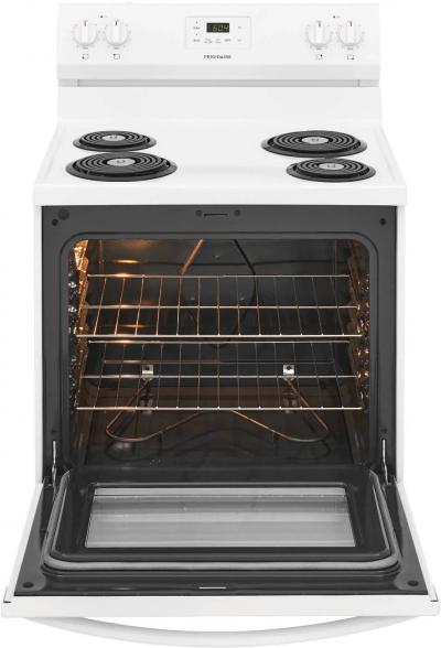 30" Frigidaire 5.3 Cu. Ft. Free Standing Electric Range With 4 Burners - FCRC301CAW