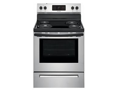 30" Frigidaire 5.3 Cu. Ft. Free Standing Self Clean Electric Range - CFEF3016VS