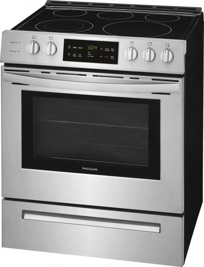 30" Frigidaire 5.0 Cu. Ft. Front Control Freestanding Electric Range - CFEH3054US