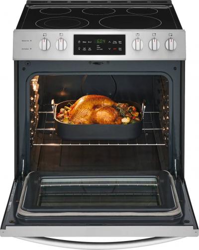 30" Frigidaire 5.0 Cu. Ft. Front Control Freestanding Electric Range - CFEH3054US