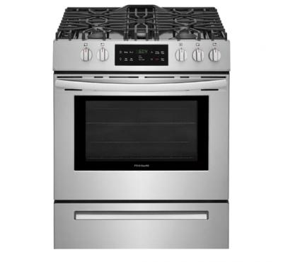 30" Frigidaire 5.0 Cu. Ft. Front Control Freestanding Gas Range - FFGH3054US