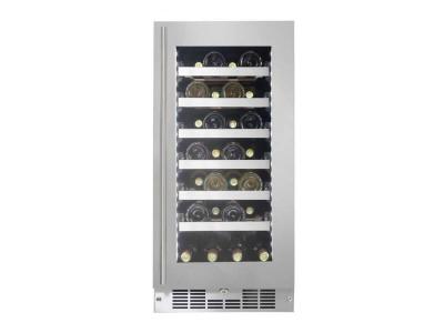 15" Silhouette Built-in Column 27 Bottles Wine Cooler - SPRWC031D1SS