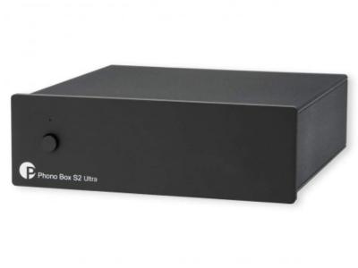 Project Audio Phono Box S2 Ultra MM/MC Phono PreAmplifier In Black - PJ82382120