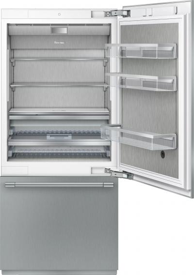 36" Thermador Professional Series Built-in Two Door Bottom Freezer Refrigerator - T36BB925SS
