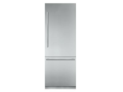 30" Thermador Built-in Two Door Bottom Freezer Refrigerator - T30IB905SP