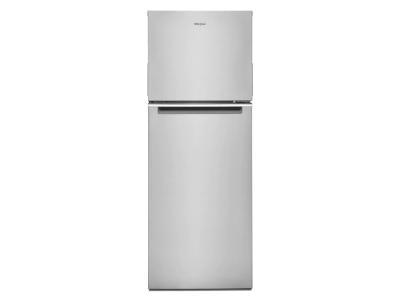 Whirlpool Top Freezer Refrigerator In Fingerprint Resistant Stainless Steel - WRT313CZLZ