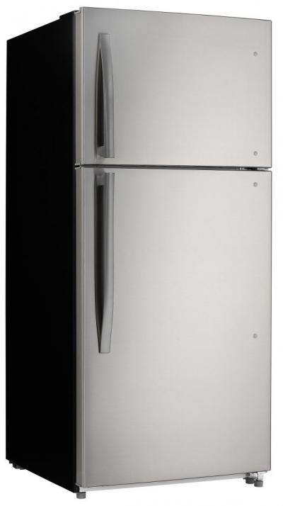 30" Danby 18 Cu. Ft. Top Mount Refrigerator In Stainless Steel - DFF180E2SSDB