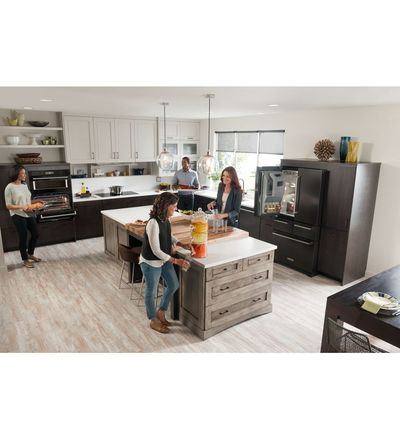 36" KitchenAid Induction Cooktop with 5 Elements, Touch-Activated Controls and Power Slider - KICU569XBL