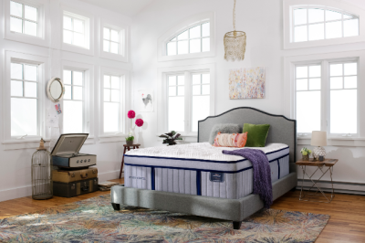 Stearns & Foster Queen Size Luxury Firm And Plush Euro Top Mattress - Poitier (Queen)
