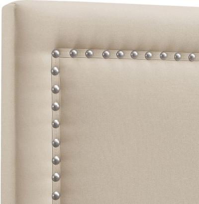 Leggett & Platt Linen Queen Size Headboard - Tatum Headboard (Queen)