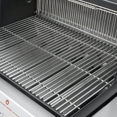 62" Weber 3 Burner Natural Gas Smart Grill in Stainless Steel - Genesis SX-325s NG