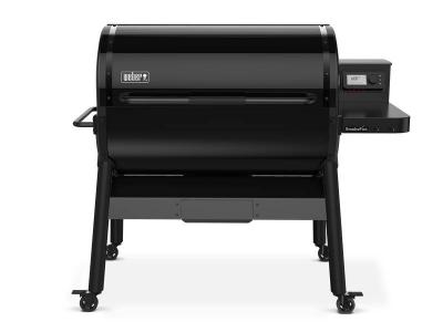 60" Weber SmokeFire EPX6 Stealth Edition Wood Fired Pellet Grill - 23611501