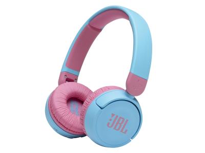 JBL JR 310 BT Kids Wireless On-ear Headphones In Blue - JBLJR310BTBLUAM