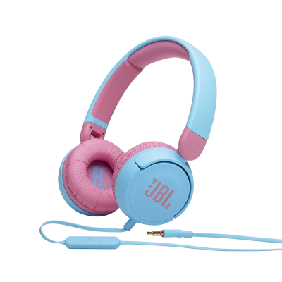 JBL JR 310 Wired Kids On-ear Headphones In Blue - JBLJR310BLU