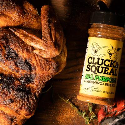 Cluck & Squeal 165g Seasoning and BBQ Rub - All Purpose