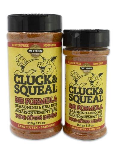 Cluck & Squeal Low Salt Rub for Chicken Meat - Low Salt Rib
