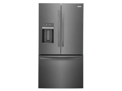 36" Frigidaire 27.8 Cu. Ft. French Door Refrigerator In Black Stainless Steel - FRFS2823AD