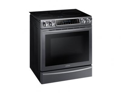 30" Samsung Induction Range with Virtual Flame Technology™, 5.8 cu.ft - NE58N9560WG