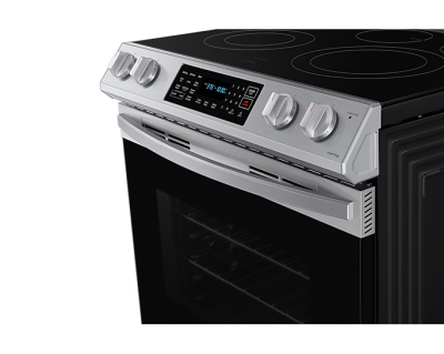 30" Samsung 6.3 Cu. Ft. Slide-in Electric Range With Air Fry And Fan Convection - NE63A8315SS/AC