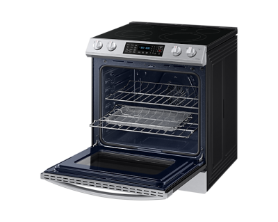 30" Samsung 6.3 Cu. Ft. Slide-in Electric Range With Air Fry And Fan Convection - NE63A8315SS/AC