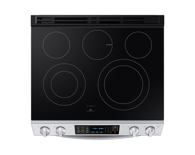30" Samsung 6.3 Cu. Ft. Slide-in Electric Range With Air Fry And Fan Convection - NE63A8315SS/AC