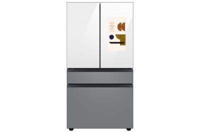 36" Samsung 28.6 Cu. Ft. Bespoke 4 Door French Door Refrigertor with Family Hub - RF29BB8900AWAC